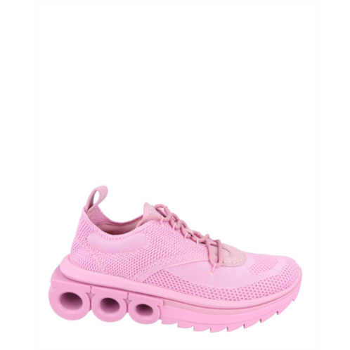 Salvatore Ferragamo nima knit gancini low-top sneakers