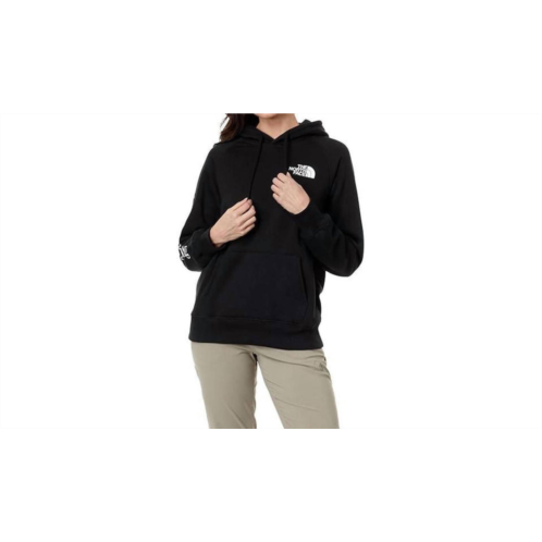 THE NORTH FACE womens we love hoodie in black/cave blue
