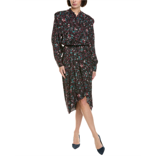 isabel marant etoile okleya shirtdress