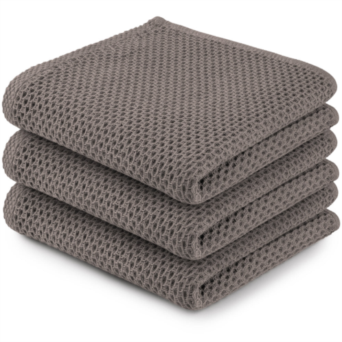 Zulay Kitchen waffle weave Kitchen towels 13x28