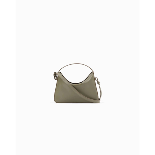 Aesther Ekme womens soft baguette crossbody bag in sage