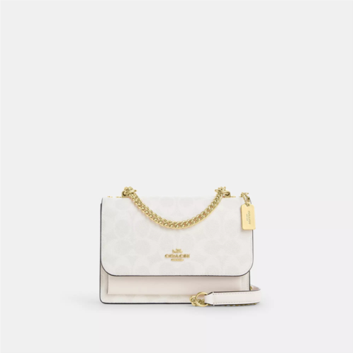 Coach Outlet mini klare crossbody bag in signature canvas