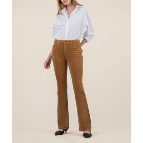 KUT FROM THE KLOTH ana corduroy high rise flare in camel