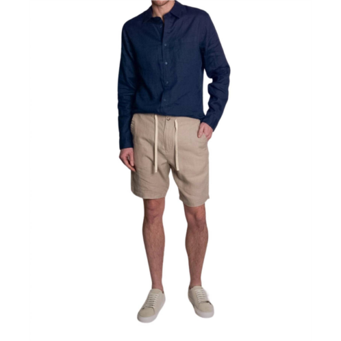 Vince lightweight hemp shorts in pumas rock
