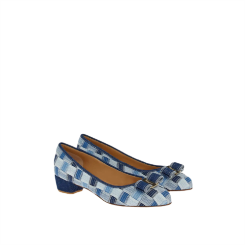 Salvatore Ferragamo Ferragamo wo varina womens pumps blue