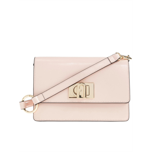 FURLA 1927 mini smooth leather mini flap bag