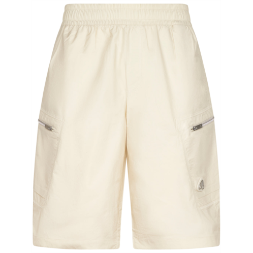 MOOSE KNUCKLES relaxed fit cargo shorts with zippered pockets