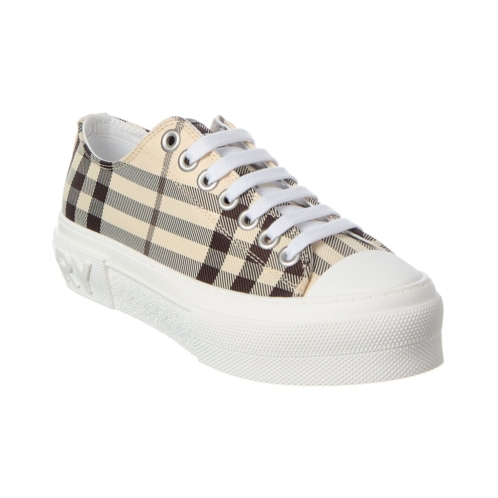 Burberry jack check canvas sneaker