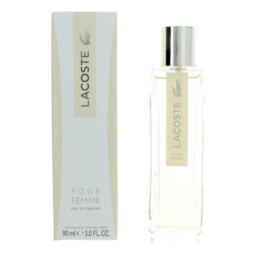 Lacoste 2pcs pour femme by 3 oz eau de parfum spray for women