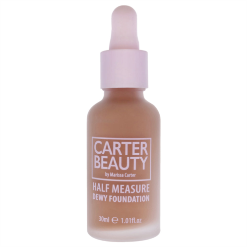 Carter Beauty half measure dewy foundation - pecan pie by for women - 1.01 oz foundation