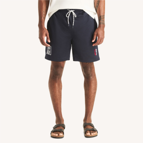 Nautica mens 7 mesh pull-on short