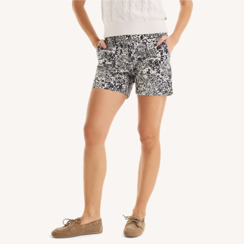 Nautica womens floral printed short
