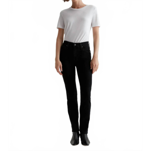 AG Jeans mari mid-rise slim straight Jeans in alchemy