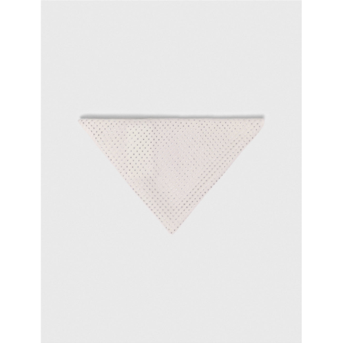 Maje rhinestone wool triangle scarf