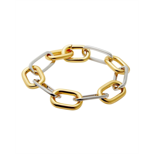 MACHETE collage chain bracelet - mixed metals