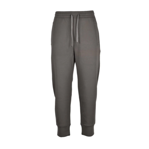 EMPORIO ARMANI stretch track pants - sage green