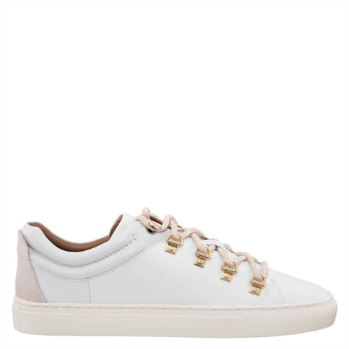 Bally heidy white calfskin low-top sneakers
