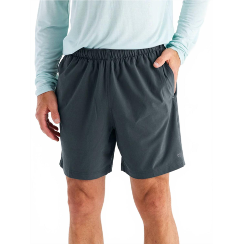 FREE FLY mens breeze short in storm cloud