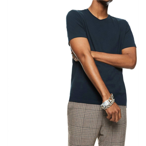 ON THIS DAY cotton-jersey tee in marine blue