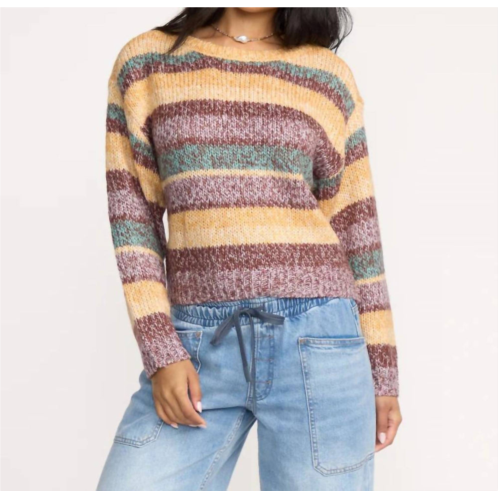 Billabong so spaced out sweater in multi