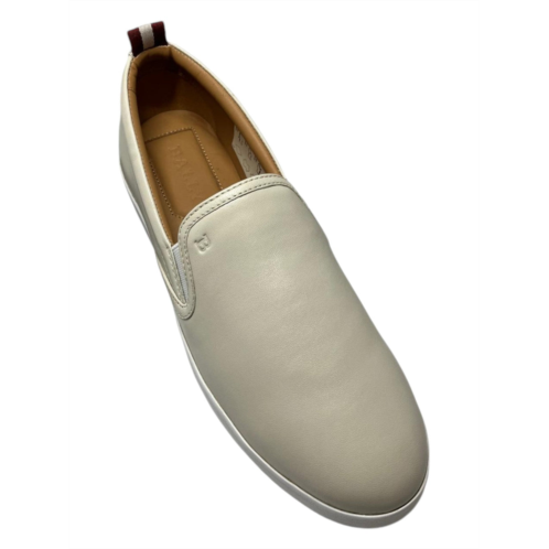 Bally hinka 6211667 ladies bone lamb leather sneakers