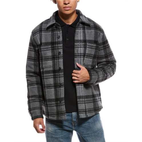 Vince plaid shirt jacket