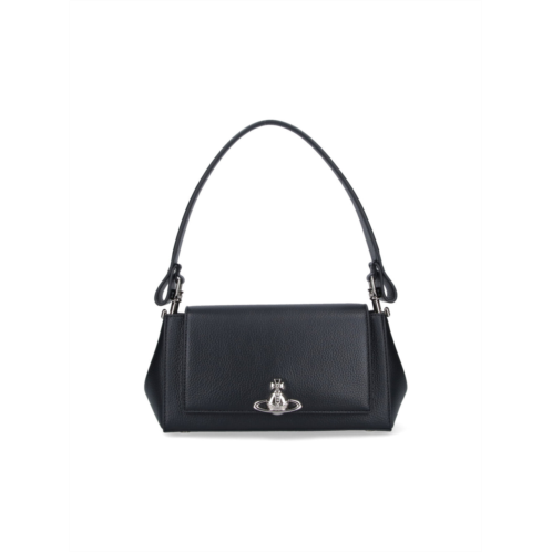 VIVIENNE WESTWOOD hazel medium handbag black