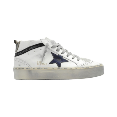 Golden Goose hi mid star leather sneaker