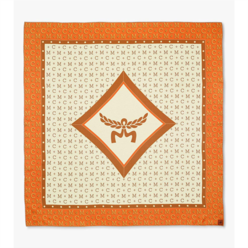 Mcm diamond monogram scarf in organic silk