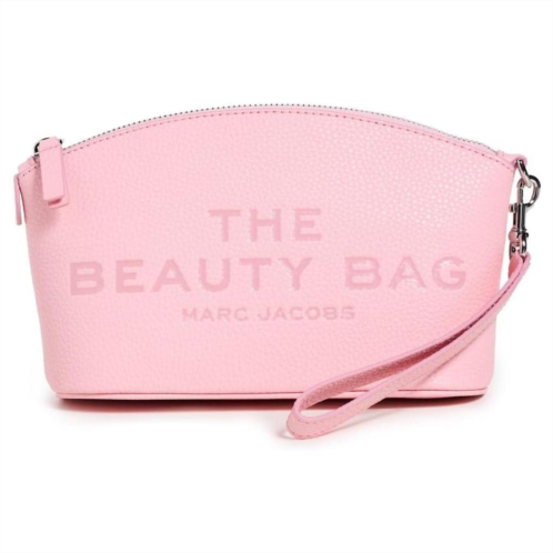 marc jacobs the leather beauty bag - ribbon pink
