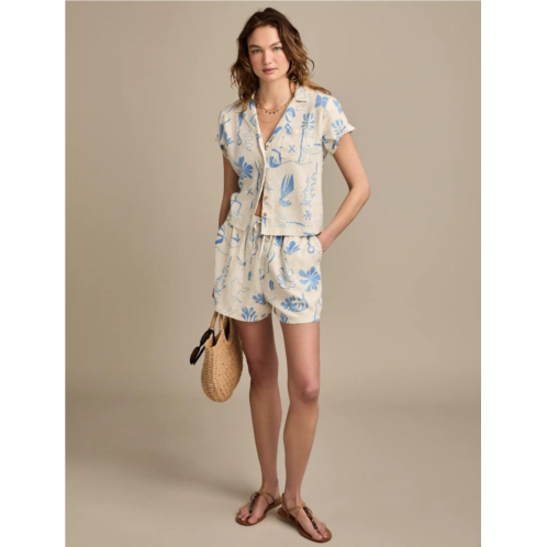 lucky brand womens the beach linen short