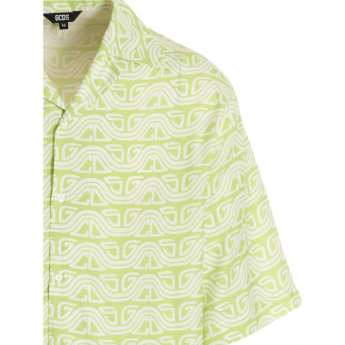 GCDS viscose mens blouse