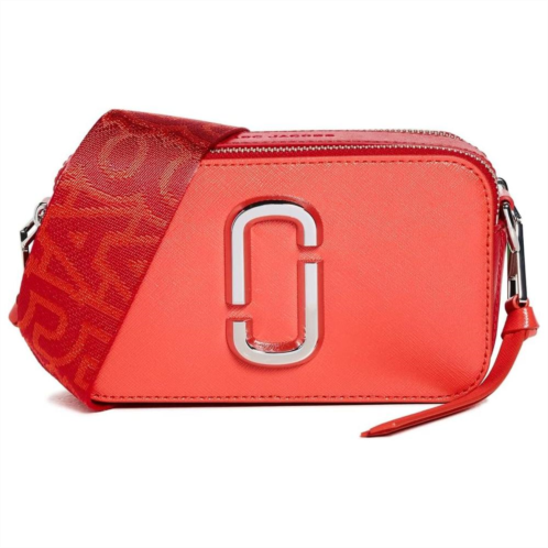 marc jacobs womens the snapshot bag shoulder bag - electric orange multi