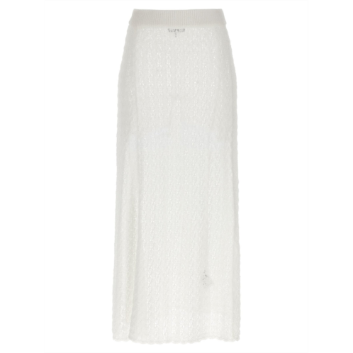 Ganni polyamide mini womens skirt