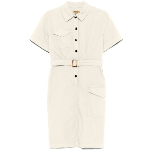 Woolrich womens belted shirt dress