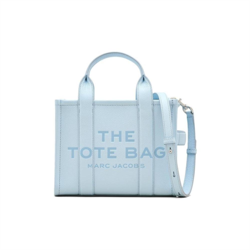 marc jacobs the leather small tote bag - cloud blue