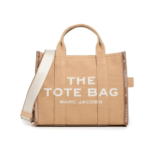 marc jacobs the jacquard medium tote bag - camel/bronze