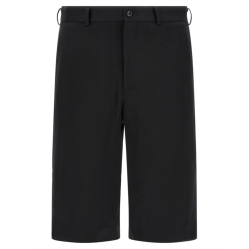 Comme Des Garcons wool bermuda mens shorts