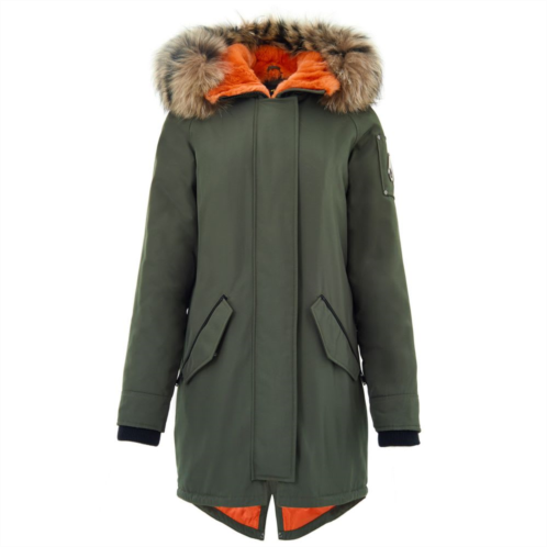 Moose Knuckles cotton womens parka