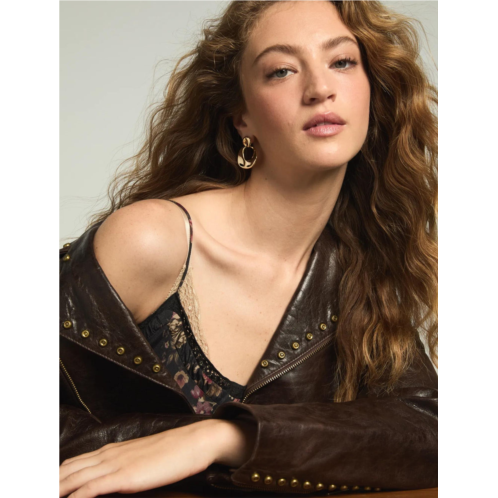 lucky brand circle drop earrings