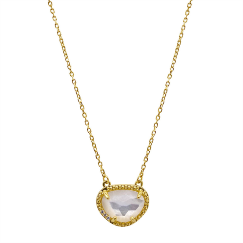 Adornia Fine Adornia birthstone necklace 14k yellow gold vermeil
