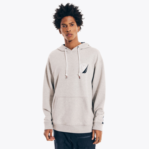 Nautica mens urban necessities x graphic pullover hoodie