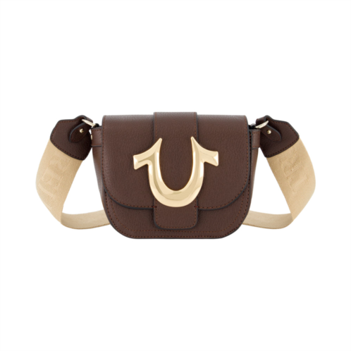 True Religion mini flap crossbody black