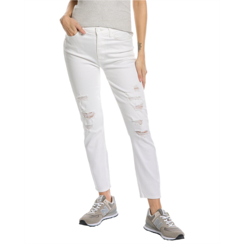 7 For All Mankind clean white high waist ankle skinny jean