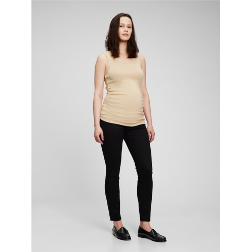 Gap Maternity Inset Panel Skinny Jeans