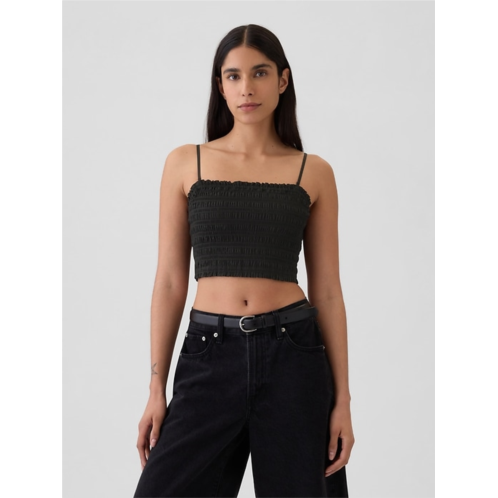 Gap Cropped Smocked Cami