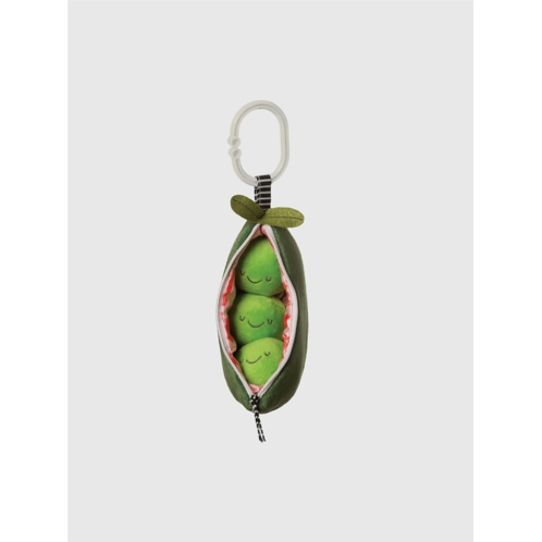 Gap Peas in a Pod Baby Rattle and Squeaker Travel Toy