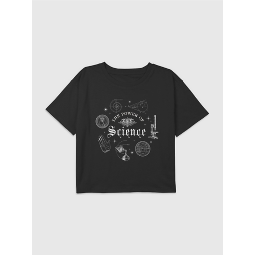 Gap Kids Power of Science Graphic Boxy Crop Tee