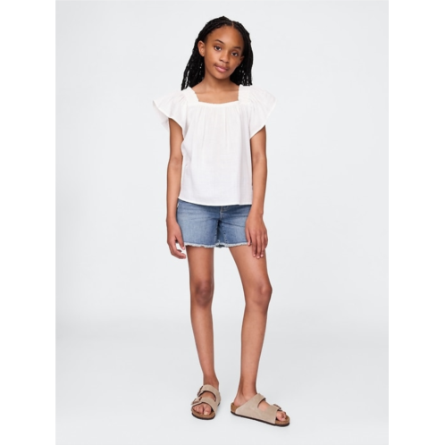Gap Kids Denim Midi Shorts