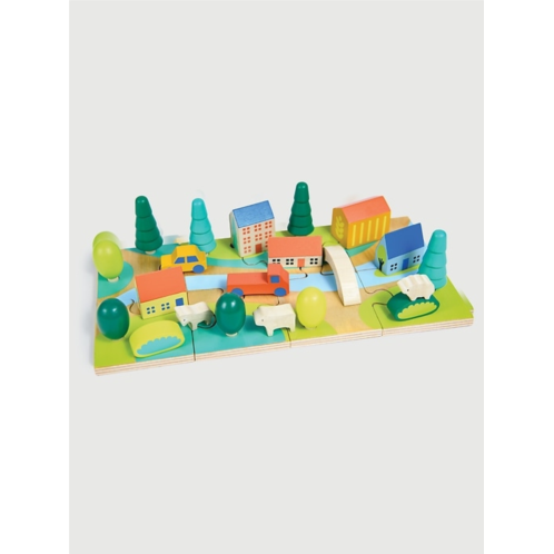 Gap Tiny Town Jigsaw Puzzle Toy